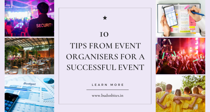  10 Tips from Event Organisers for a Successful Event